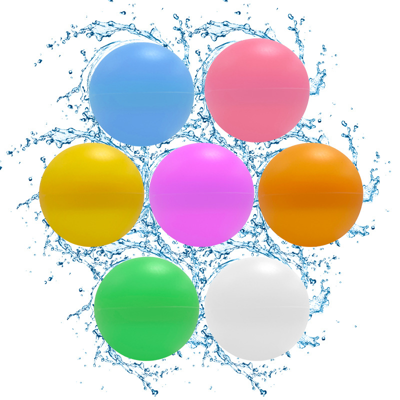 Amazon's best-selling outdoor water balls for children to play in summer, reusable on the beach for water fights, and silicone water balls for spraying water Specification image