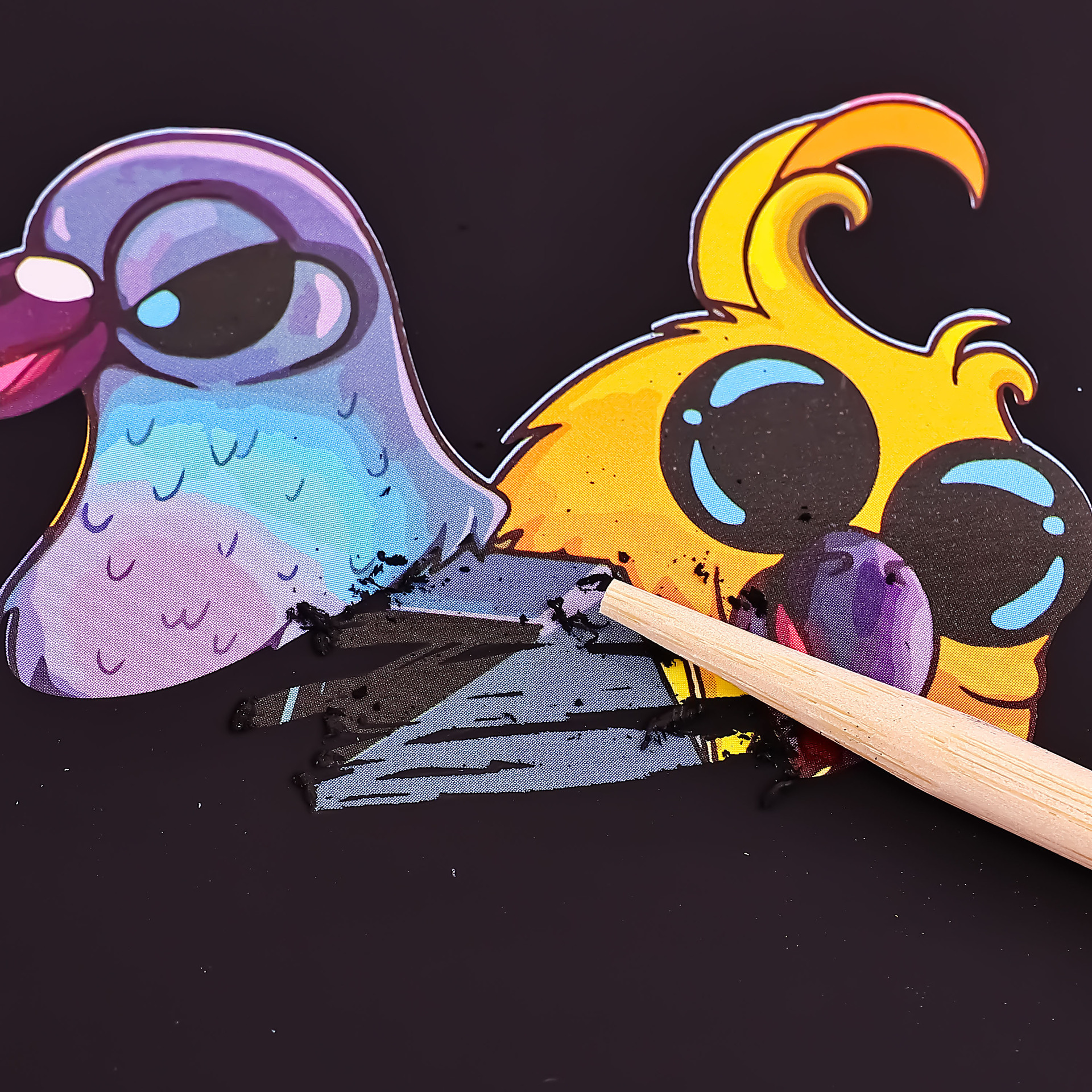 石膏娃娃玩具/石膏娃娃白胚/石膏库洛米/摆摊玩具石膏娃娃/DIY绘画枕头细节图