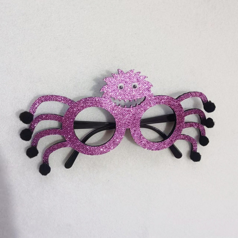 05年新款亚马逊万圣节装饰眼镜主题派对化妆舞会创意恐怖骷髅幽细节图