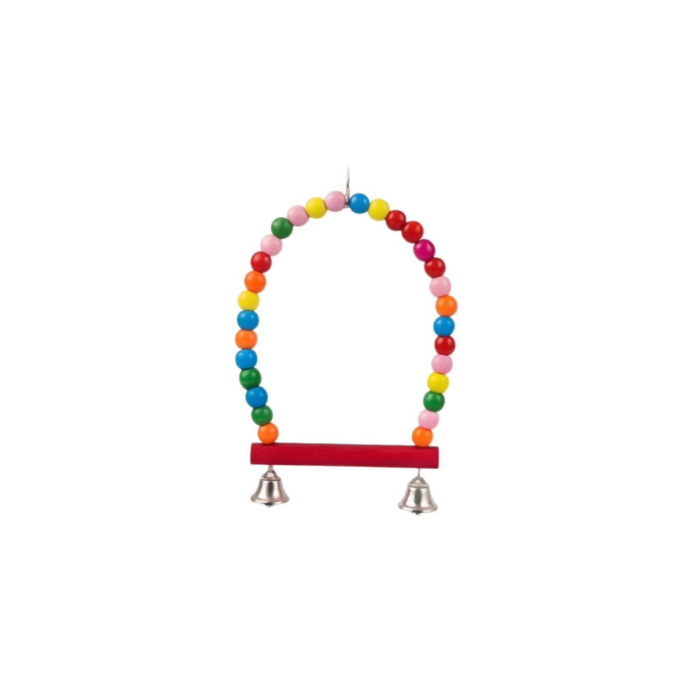 Best-selling small parrot toy swing, mouth-grinding and gnawing toy, black phoenix peony, and parrot toy to relieve boredom Item Picture