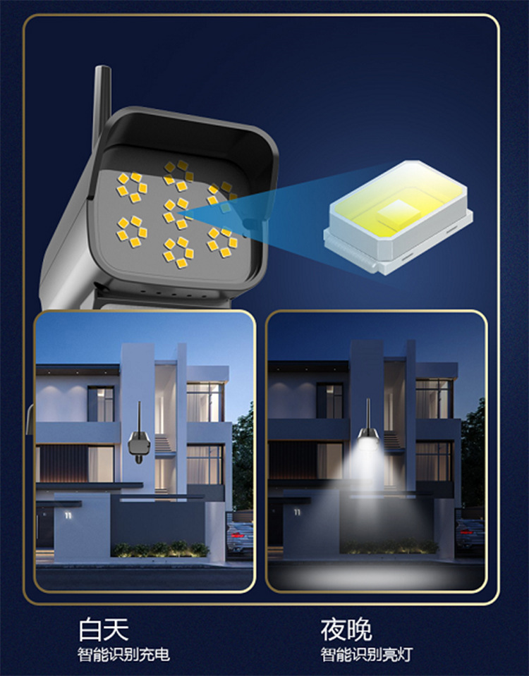 监控摄像机实物图