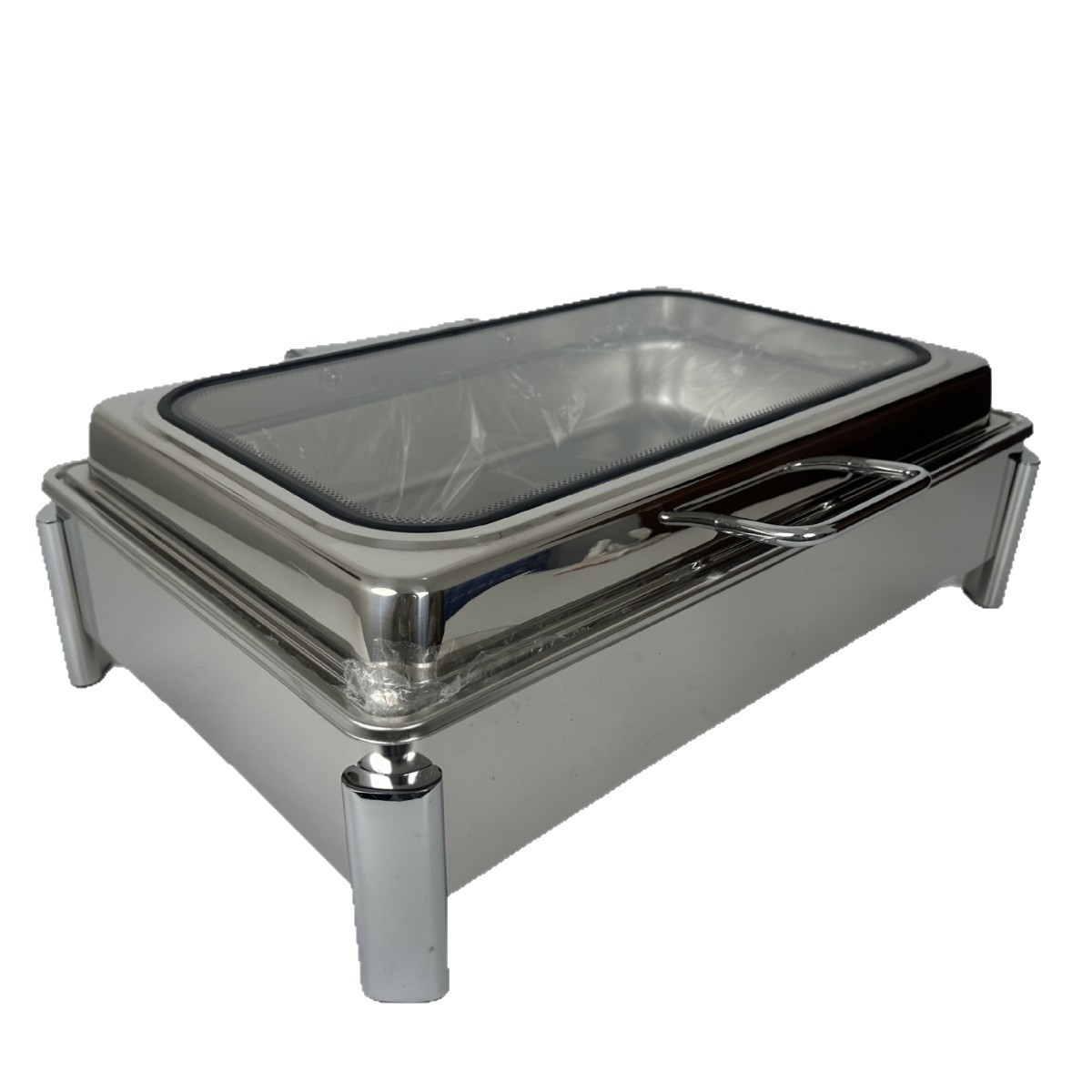 Cross-border exclusive buffet stove, stainless steel flip-top heating and heat preservation, commercial cross-border exclusive buffet stove Item Picture