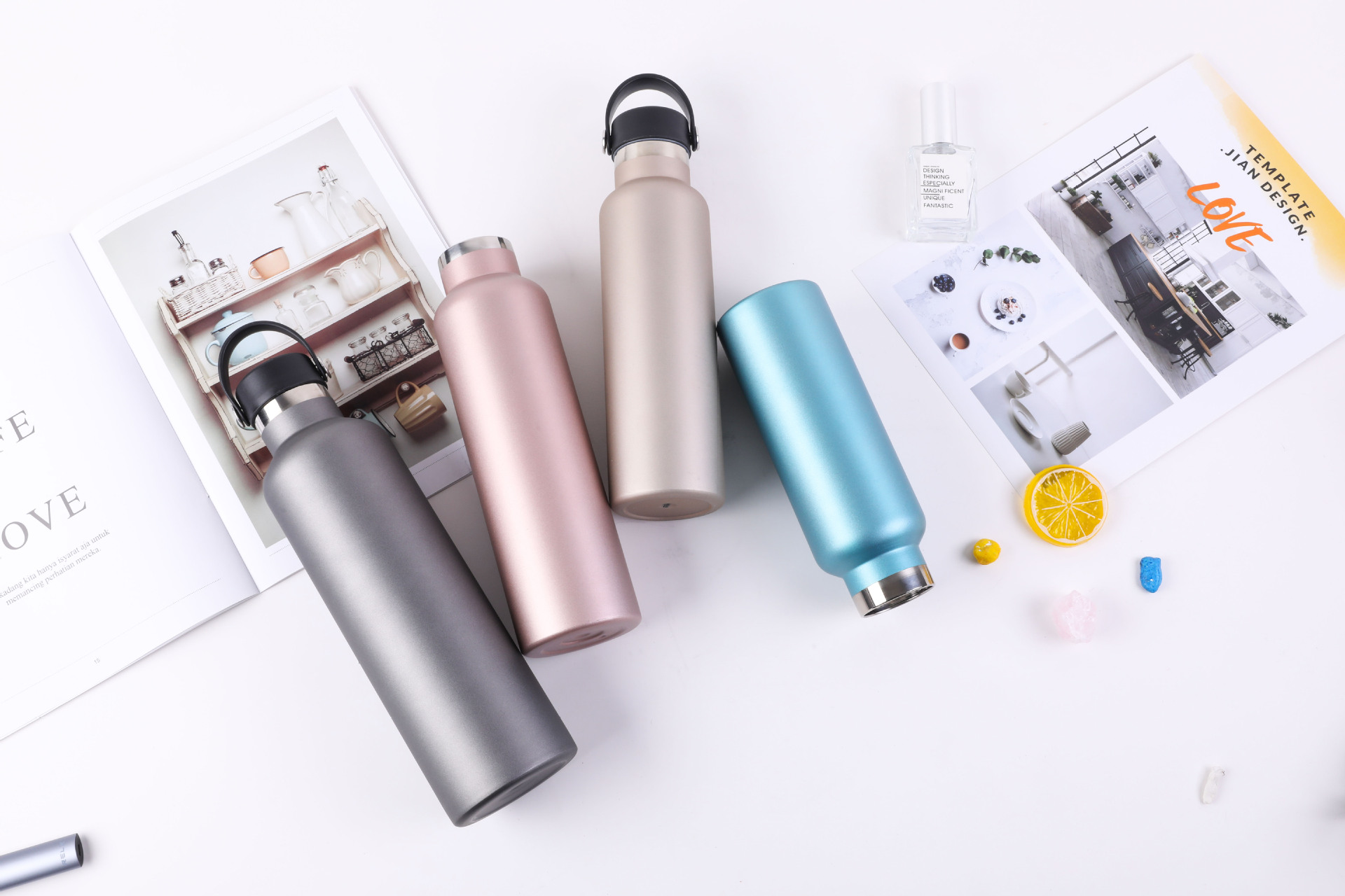 Baby and maternal products: Cold water bottle, cold water bottle, 1.5L portable water cup, brushing cup, mouthwash cup Application Scenario