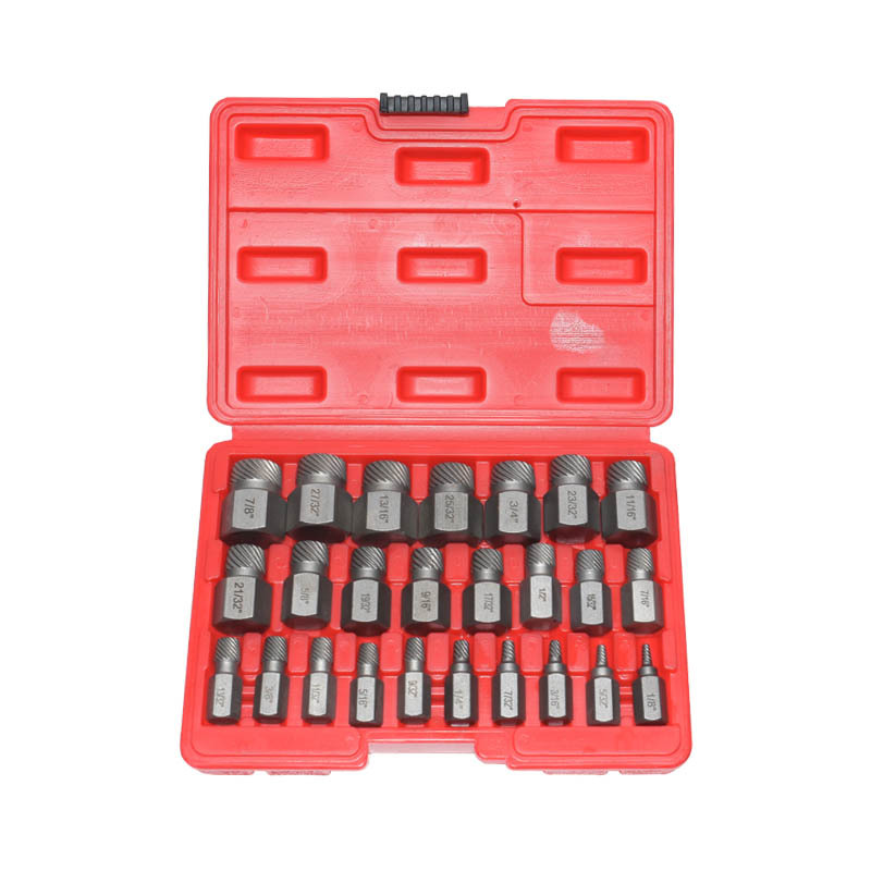 Factory direct sales of broken wire removers, damaged and stripped screw removal tool sets, wholesale of British standard screw removers Item Picture