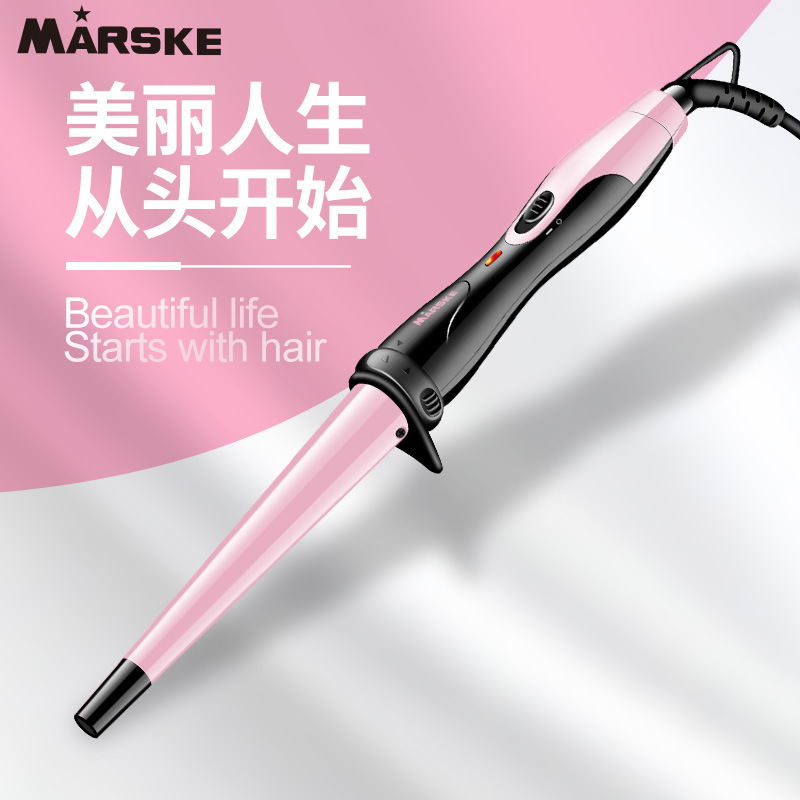 MARSKE MS-5988 New multi-functional curling iron Set, non-damaging ceramic curling iron, Big Wave Wonder, Cross-border details Picture