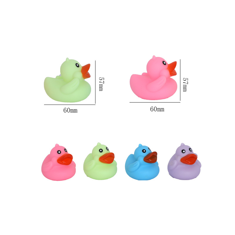 Baby bathroom interactive pinching Duck Bathing toy Pinching relieve stress BB Duck Bathing children's toy Application Scenario