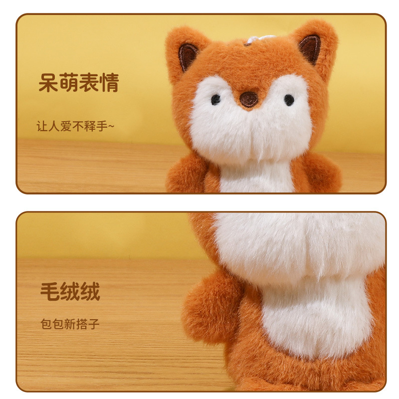 穿裙子的兔子/钩织/宠物玩具小黄鸭/兔子挂件/狗狗玩具陪伴鸭细节图