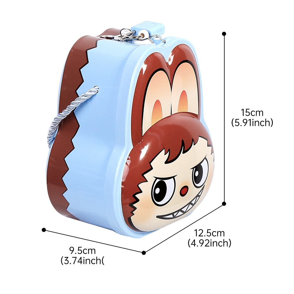 New cute piggy bank figurine, children's gift piggy bank, student storage bank, coin piggy bank Specification drawing