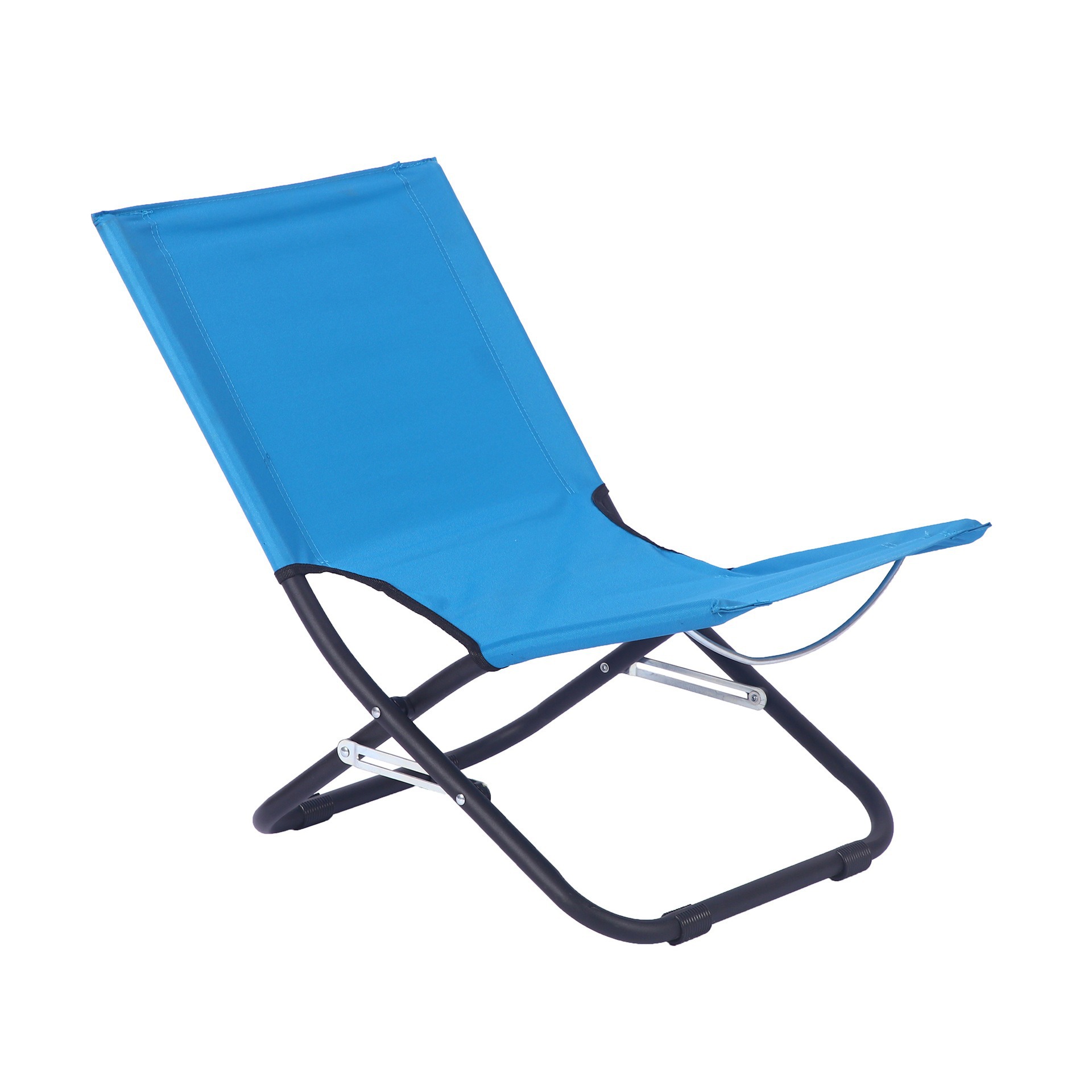 YEZHULIN外休闲太阳椅折叠定制野营露营椅沙滩剪刀椅定制剪刀椅白底实物图