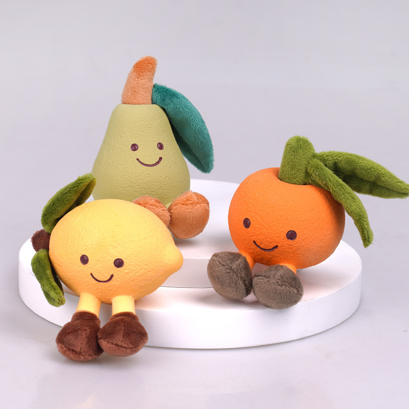 苏格兰高地牛水果造型毛绒玩具包包羊毛毡配件可爱手工艺品礼物
