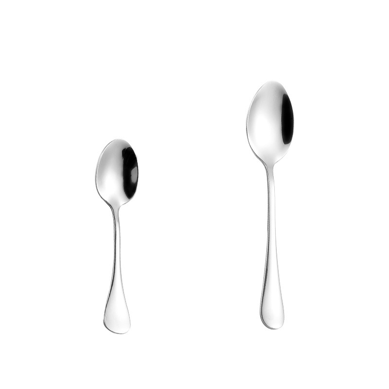 304 stainless steel mini special-sized spoon, 9cm short handle, seasoning ladle, salt ladle, powder seasoning ladle, spoon, coffee ladle Item Picture