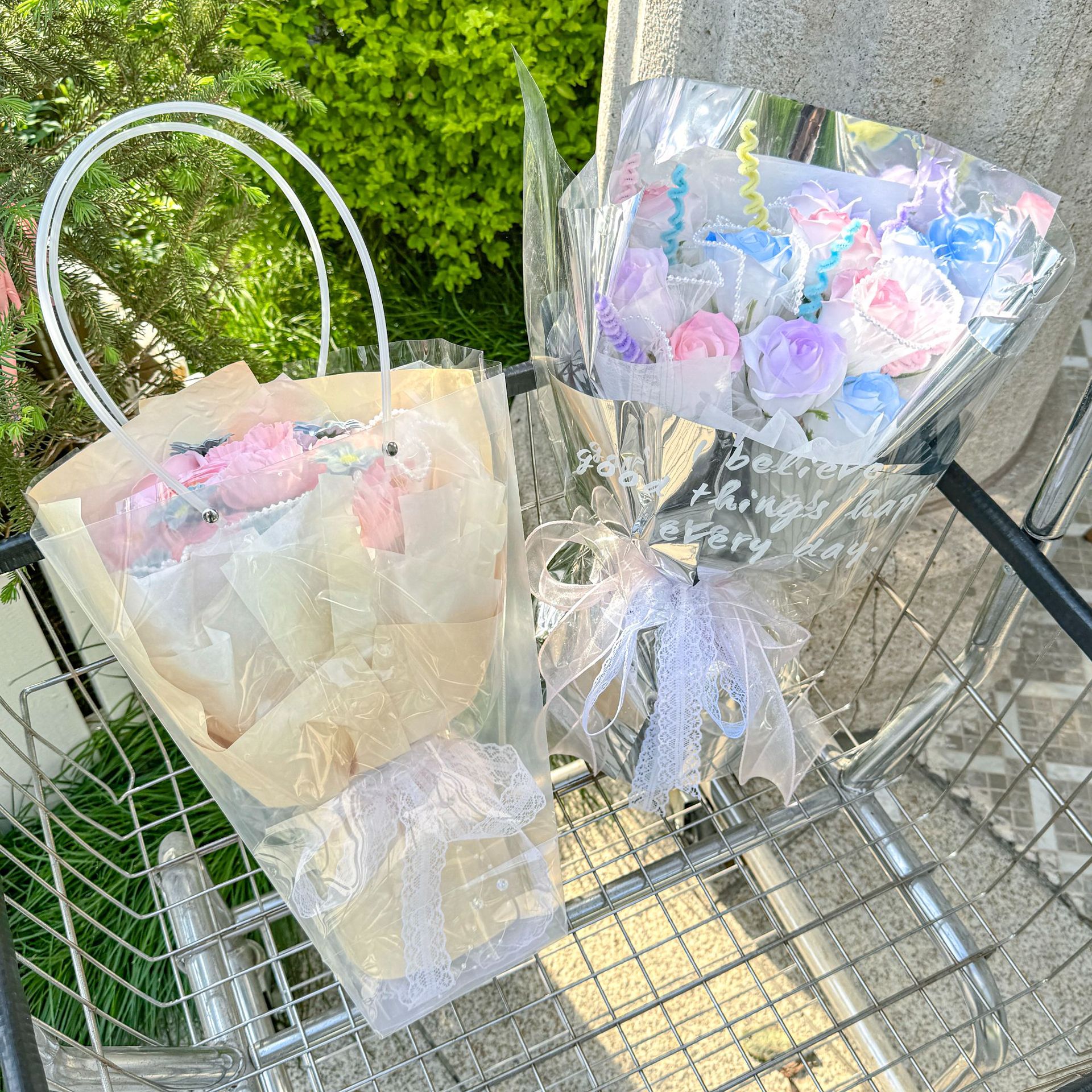 圣诞节礼物520礼品香皂花小清新花束送妈妈情人节团购商超活动礼