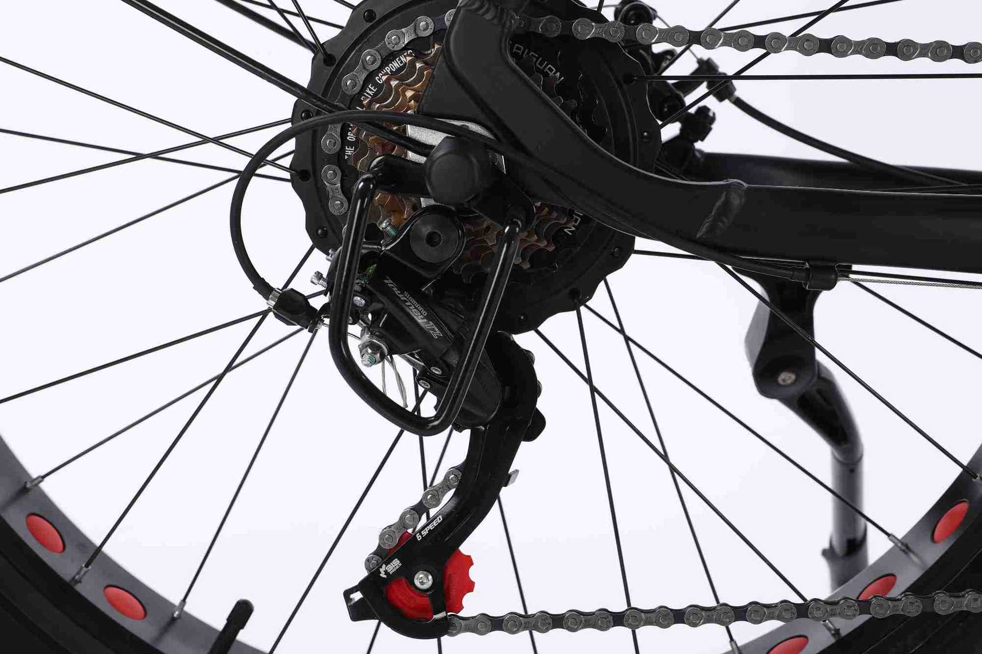 Snow lithium battery bicycles, adult variable-speed bicycles with baskets, rear shelves, mountain bikes, takeout power-assisted bicycles, electric bikes Application Scenario