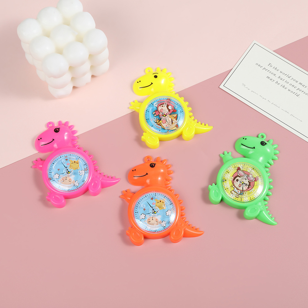 Cartoon dinosaur maze, rolling ball, children's educational parent-child interactive game, fun challenge toys, kindergarten prizes details Picture