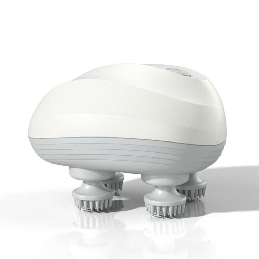 Mini handheld multi-functional head massager, multi-contact stimulation intelligent body kneading massage device, factory direct delivery Item Picture