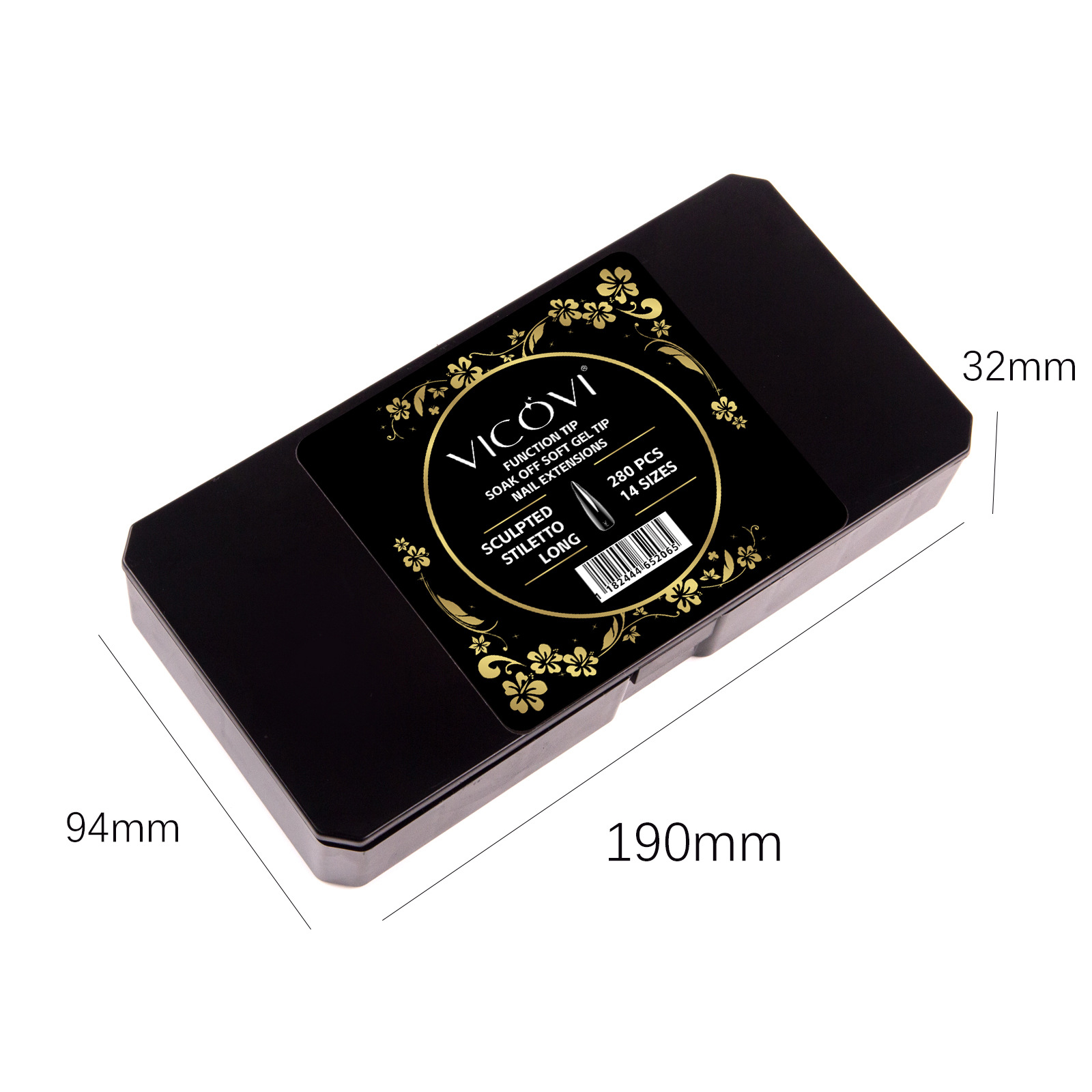 美甲/穿戴甲/指甲贴/手工穿戴甲/穿戴式甲片白底实物图