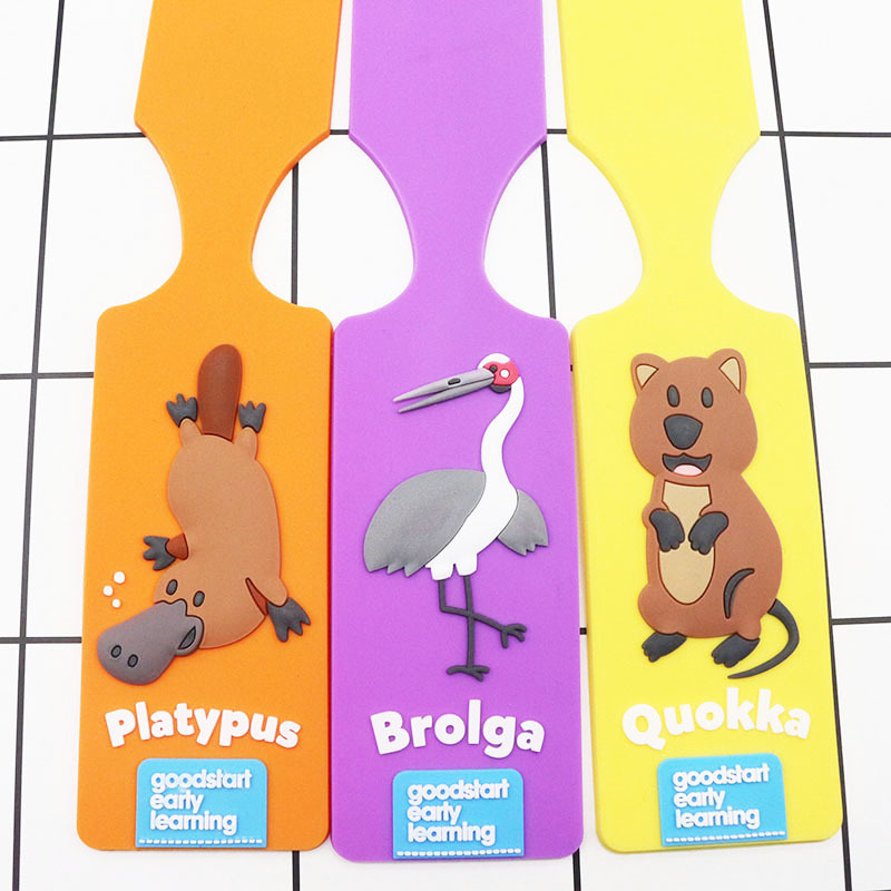 Katong Creative Cute animal luggage tags PVC soft rubber resin luggage tags promotional gifts Application Scenario