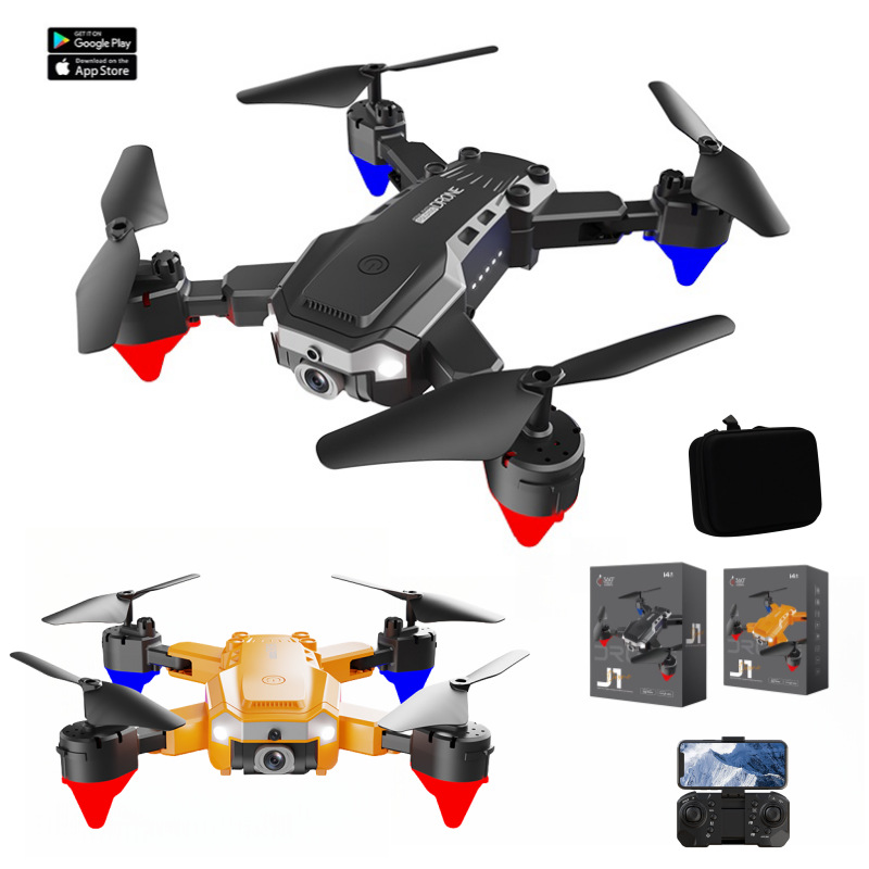 J1 Drone Cross-border new Product Light obstacle Avoidance dual-lens real-time aerial photography aircraft light flow positioning remote control toy