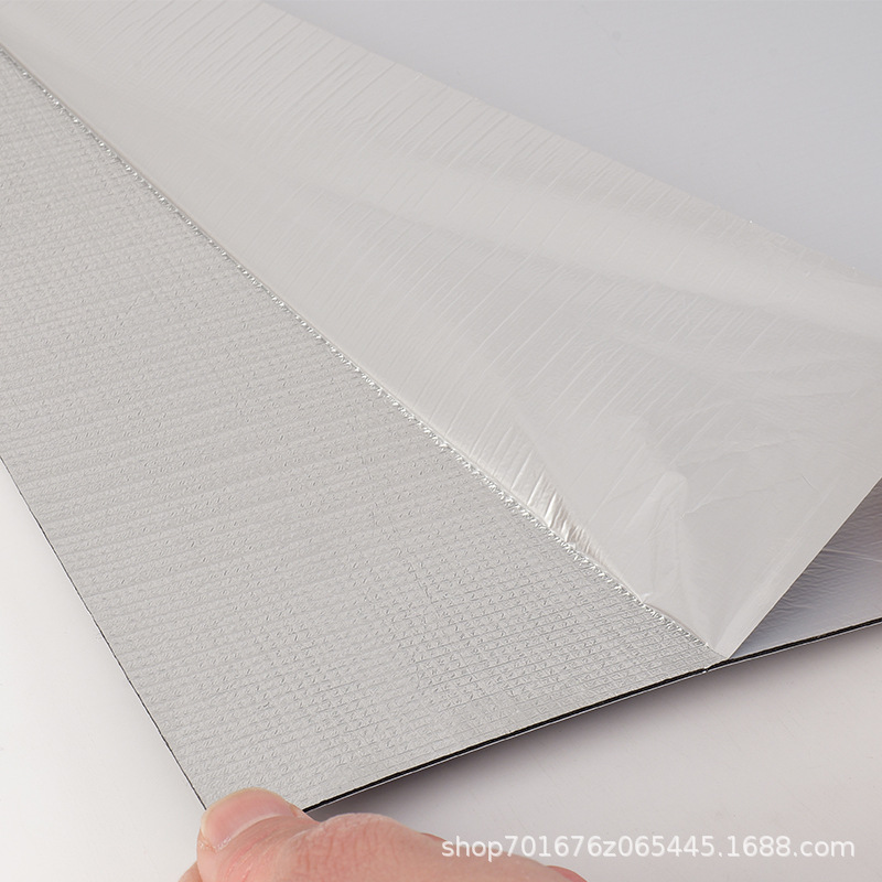 The grid board wall is covered with self-adhesive pvc grooved three-dimensional living room TV background wall imitation wood decorative board, which is waterproof and moisture-proof Application Scenario
