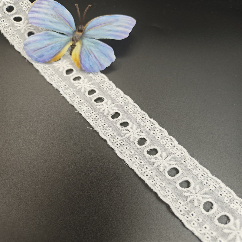 棉花边 双边棉布条码  可穿织带棉布花边带 DIY服饰辅料