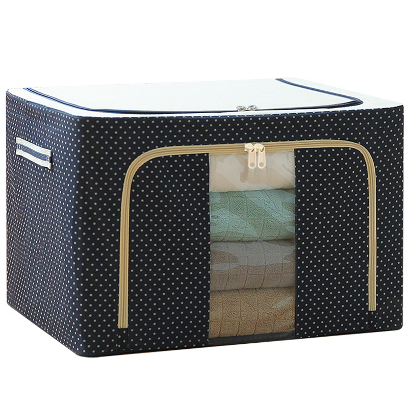 Oxford cloth storage and organization box, extra-large clothing storage box, folding storage box, hundred-meter box, foreign trade storage box Specification image