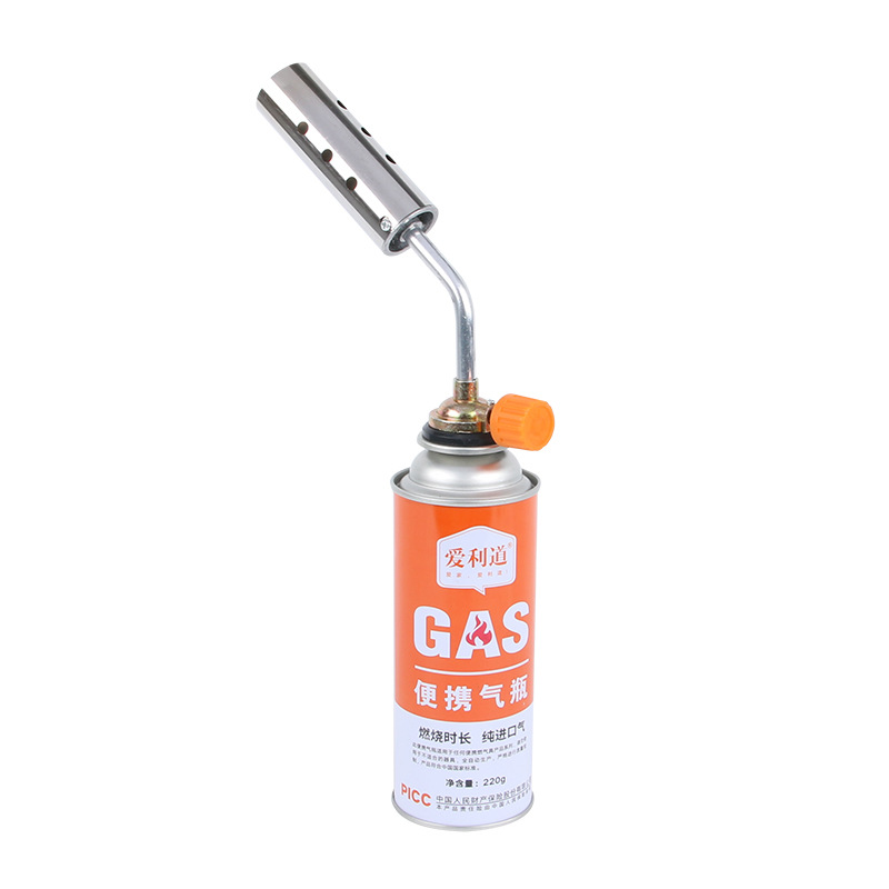 电子点火器/喷火枪/电子打火器/液化气喷火枪/打火机白底实物图