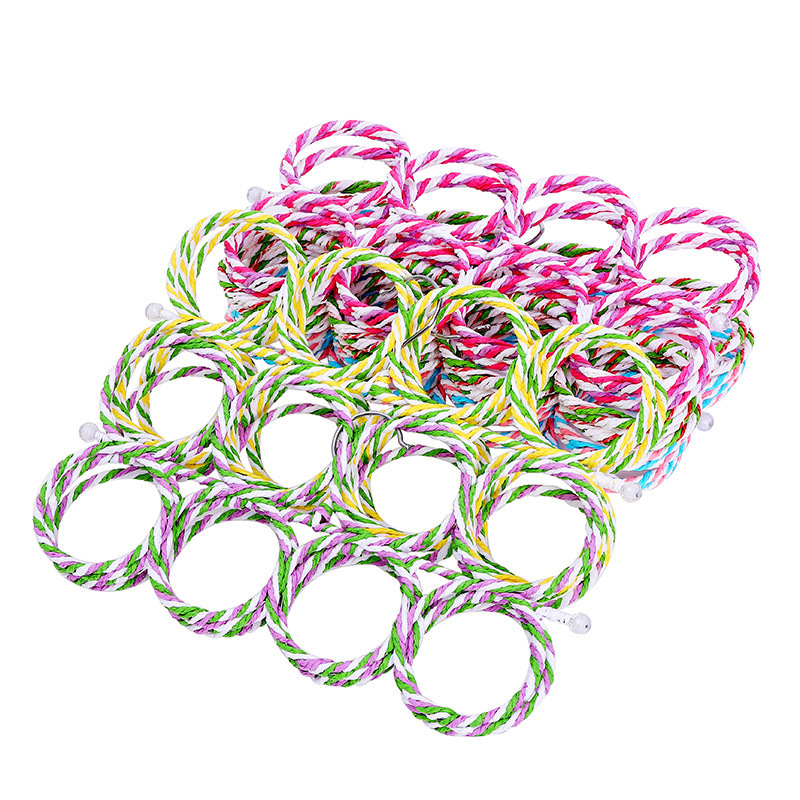 28圈围巾架领带围巾圈圈架展示架挂钩藤编28圈围巾架毛巾家居白底实物图