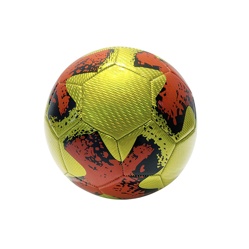 Outdoor laser football machine sewing No. 4 youth sports training No. 5 football in stock children's football Application Scenario
