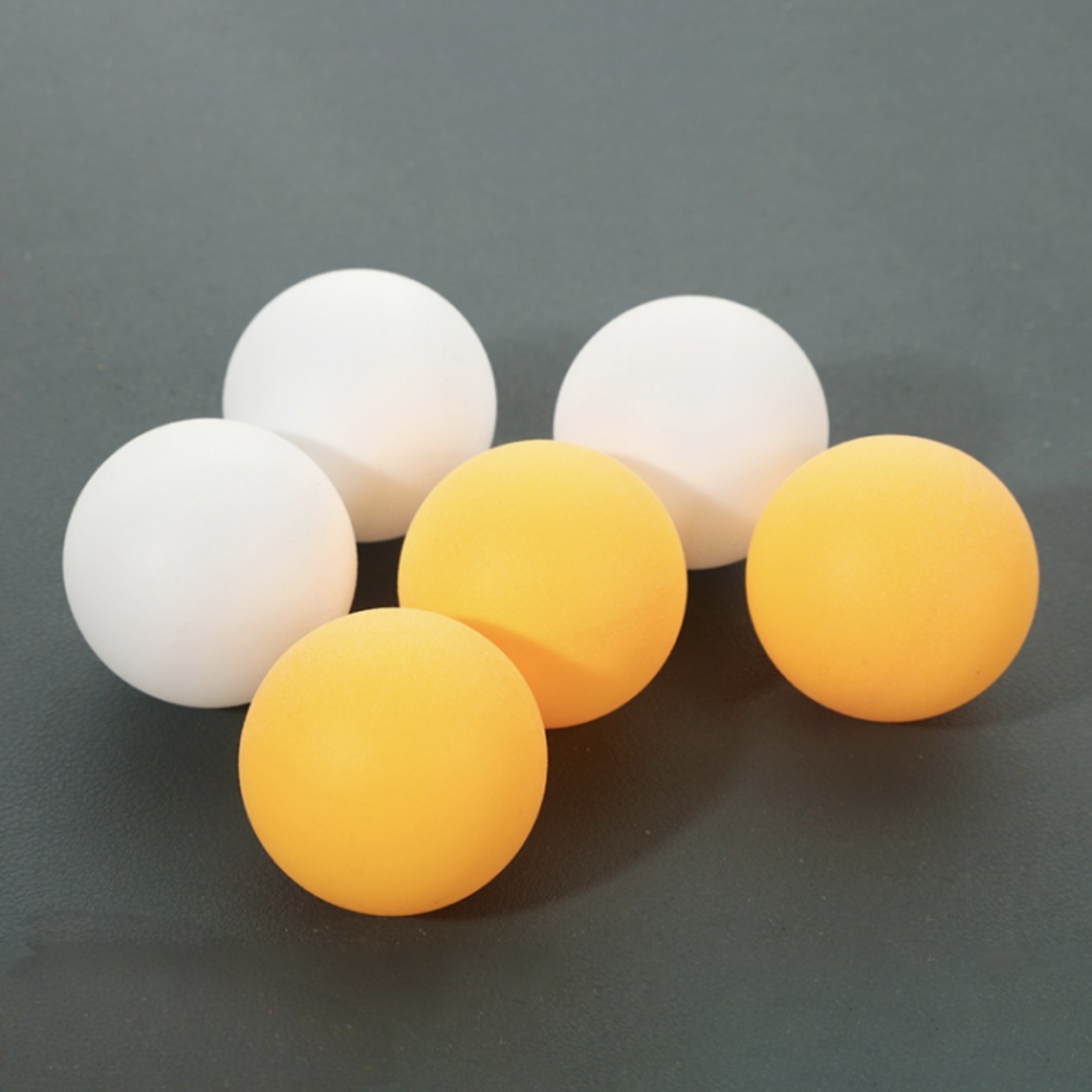 Factory direct sales: 6PCS ping-pong ball single-suction card packaging, 40mm pp ping-pong ball in stock, quick delivery, one-piece consignment Specification image