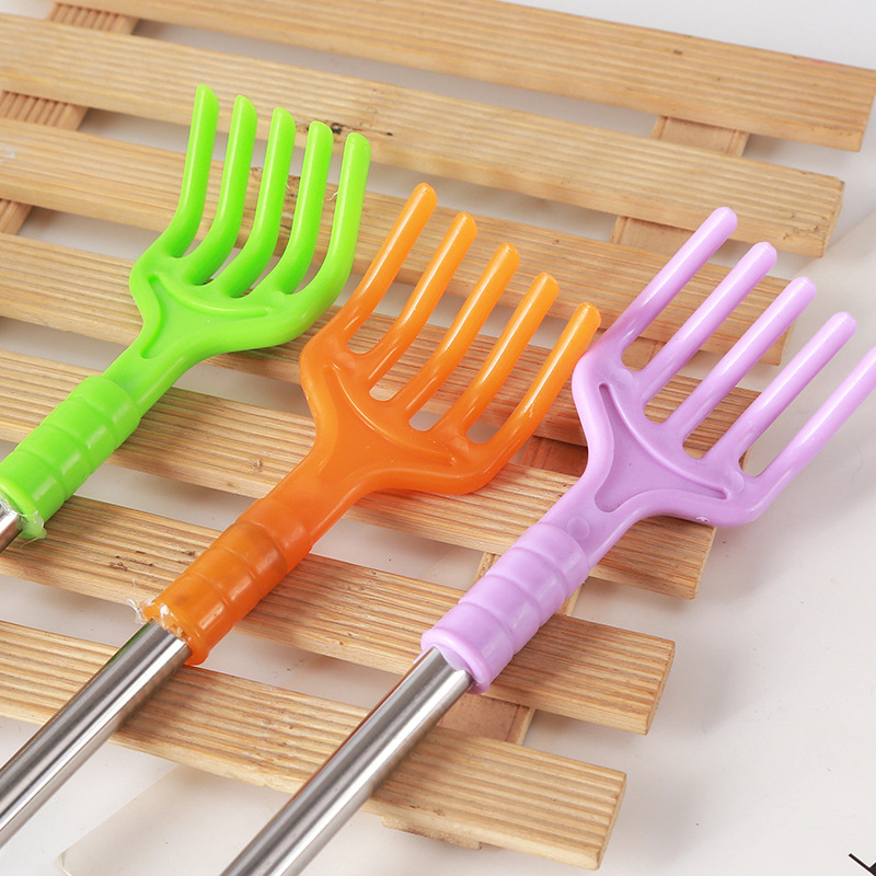 不锈钢不求人痒痒耙挠痒抓痒痒挠老头乐孝子手热销地摊货源