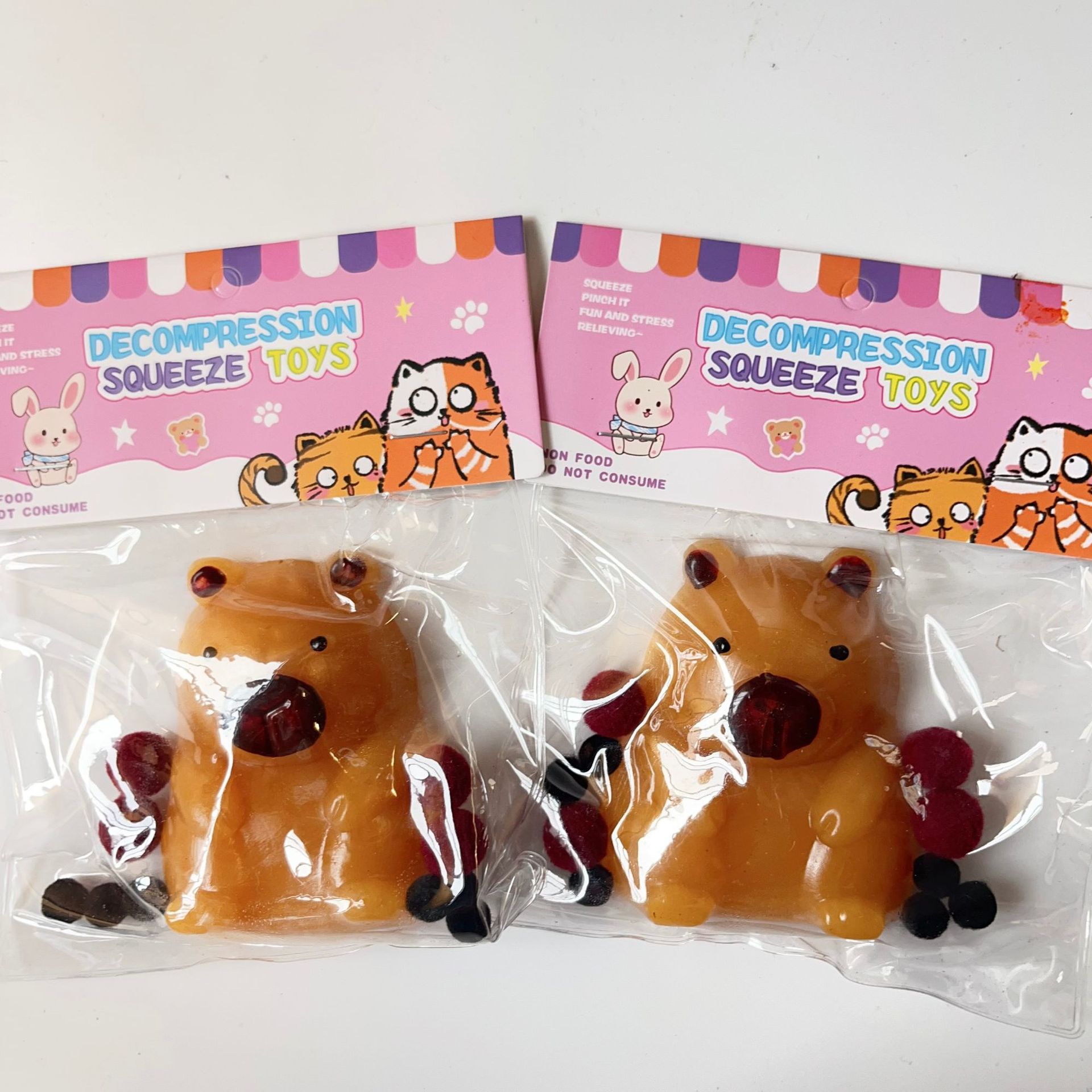 The same soft Kapibala toy as Douyin on Xiaohongshu, a cute animal puzzle tool details Picture