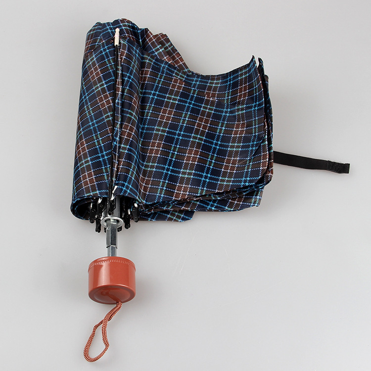 Wholesale of creative mini portable sun umbrellas and sunshades with three-fold inverted pole grid umbrellas Specification image