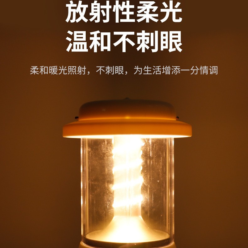 The new high-intensity charging atmosphere lighting, portable emergency outdoor camping lamp for setting up stalls and camping, with an ultra-long battery life Specification image