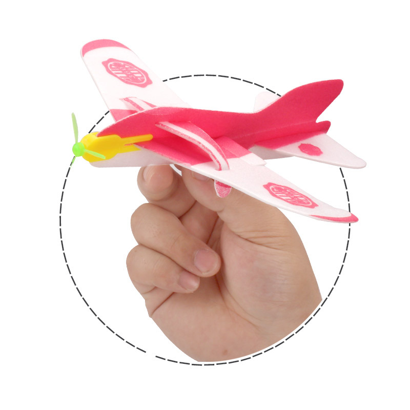 Hand-thrown spinning plane, airplane toy car, children's toy car, detachable and fun toys, suitable for children's entertainment details Picture