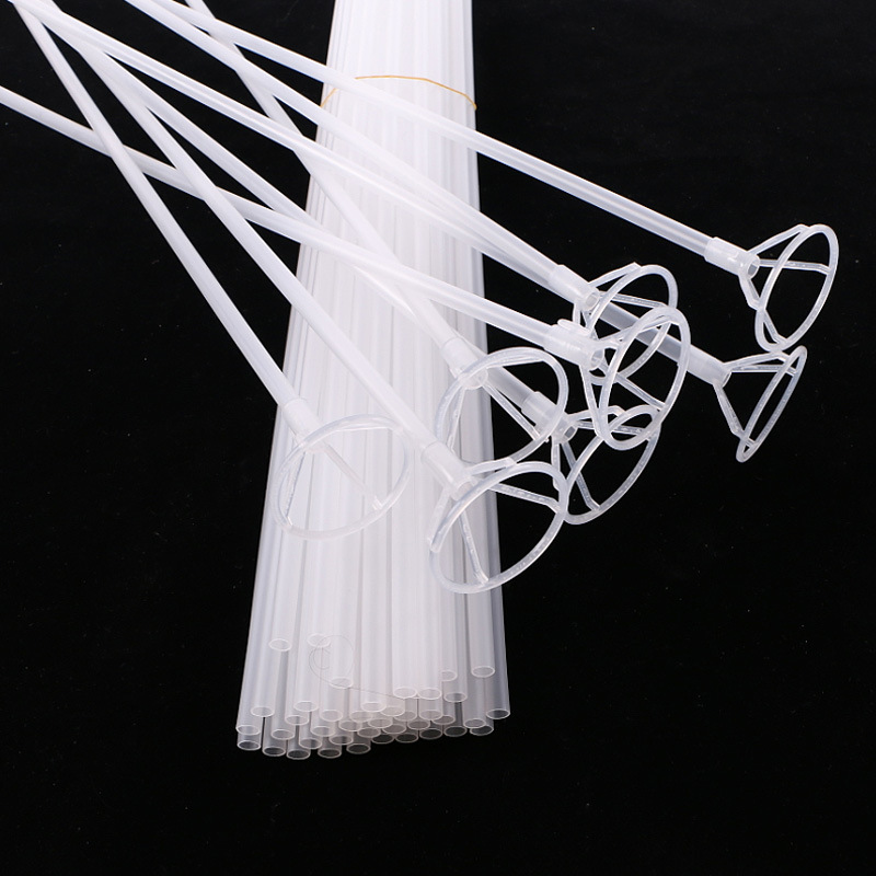 透明塑料吸管和吸管头套装可重复使用吸管杯用吸管头产品图