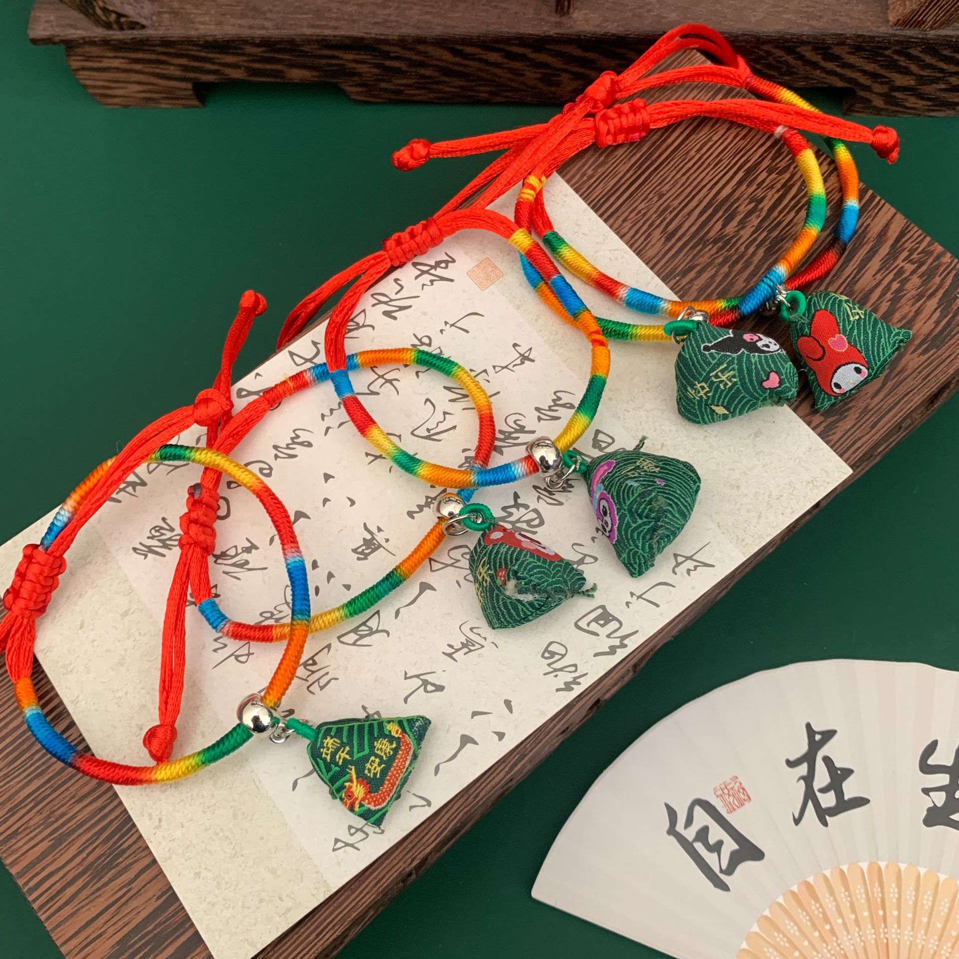 Wholesale of colorful rope bracelets for the Dragon Boat Festival, 2024 new style, hand-woven finished bracelets for children, babies, infants and adults
