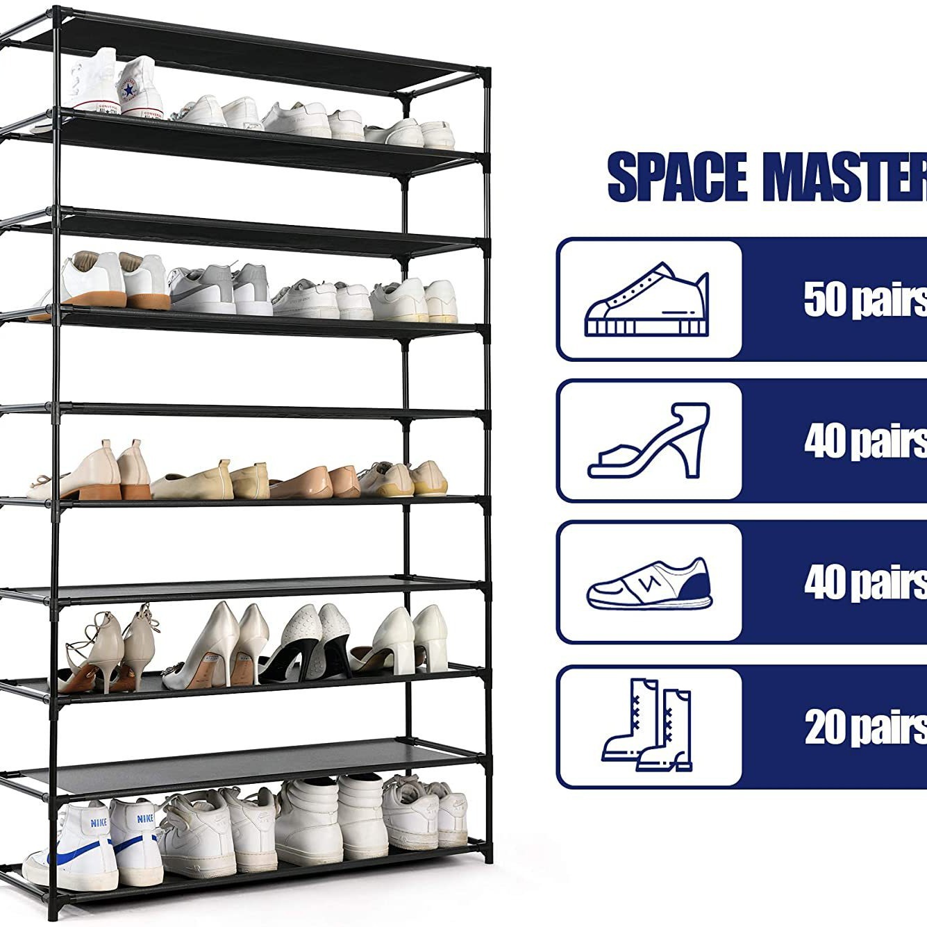 鞋架/鞋架子/鞋柜防尘/防尘鞋架/鞋架透明细节图