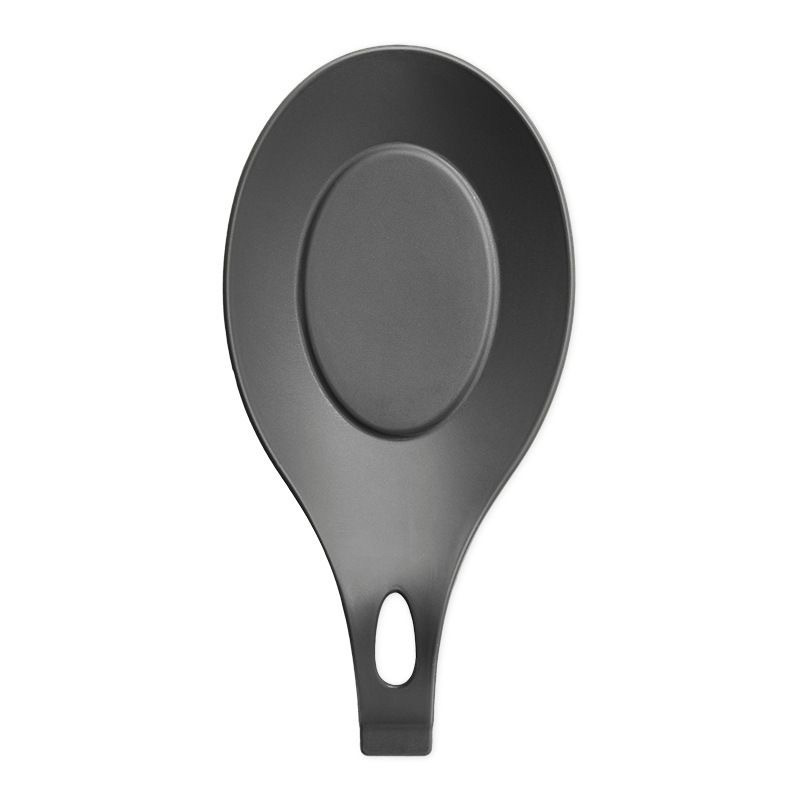 The soft rubber heat-insulating soup spoon pads and spatula pads for household kitchen are easy to clean Item Picture