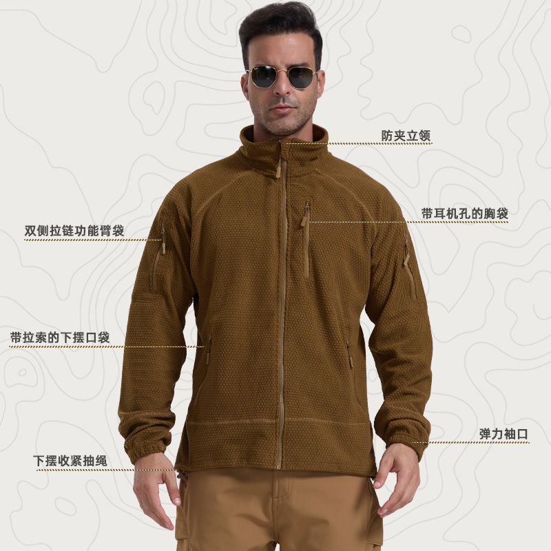 冲锋衣/冬季骑车头套细节图