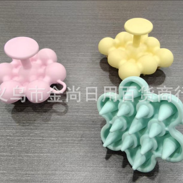 Best-selling shampoo brush, massage brush, portable massage shampoo, dry and wet dual-purpose shampoo, head meridian massage comb