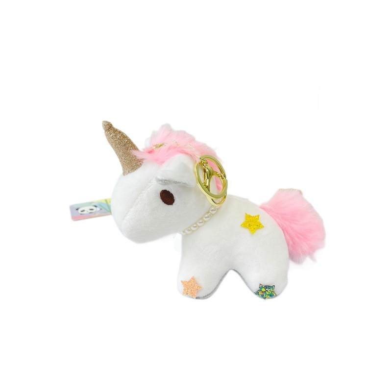 毛绒挂件/穿裙子的兔子/狗狗玩具陪伴鸭/明星周边/卡通兔子玩偶挂件白底实物图