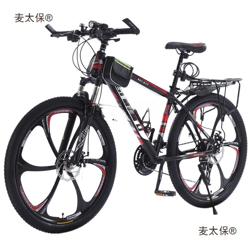 Adult mountain bike with variable speed for men, light and shock-absorbing for middle school students, off-road for women and teenagers, and a Mactaibao model Application Scenario
