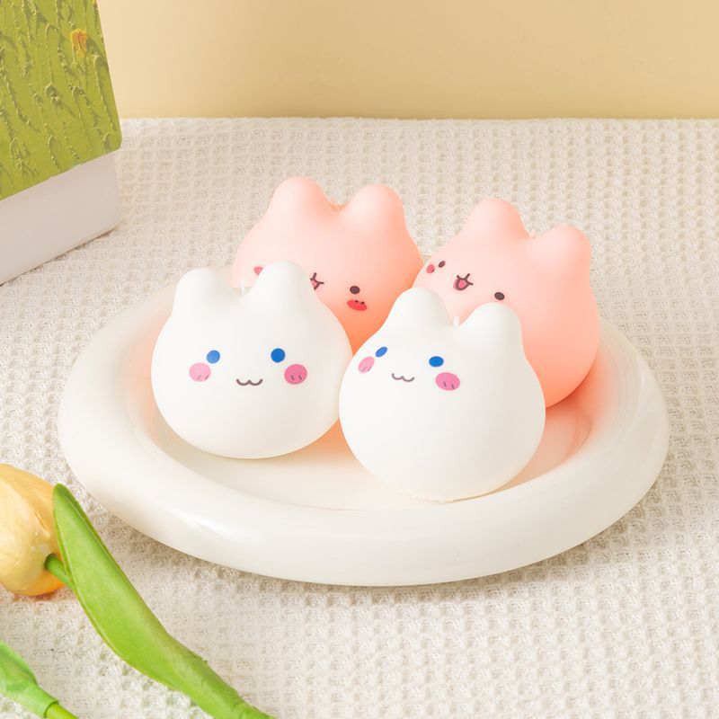 The cute cartoon super cute stress-relieving rabbit pinching fun toy release ball, the same style as Zhao Lusi Sang Zhi, can't be hidden secretly Specification image