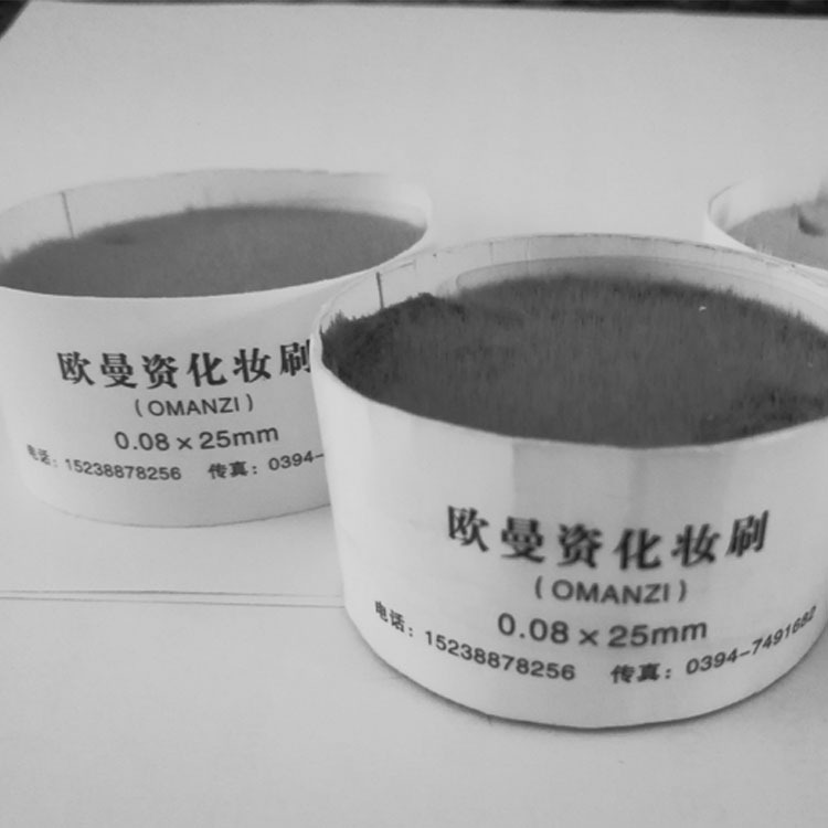 化妆刷丝尼龙毛人造毛化妆刷羊毛PBT磨尖刷丝毛头画笔人造纤维