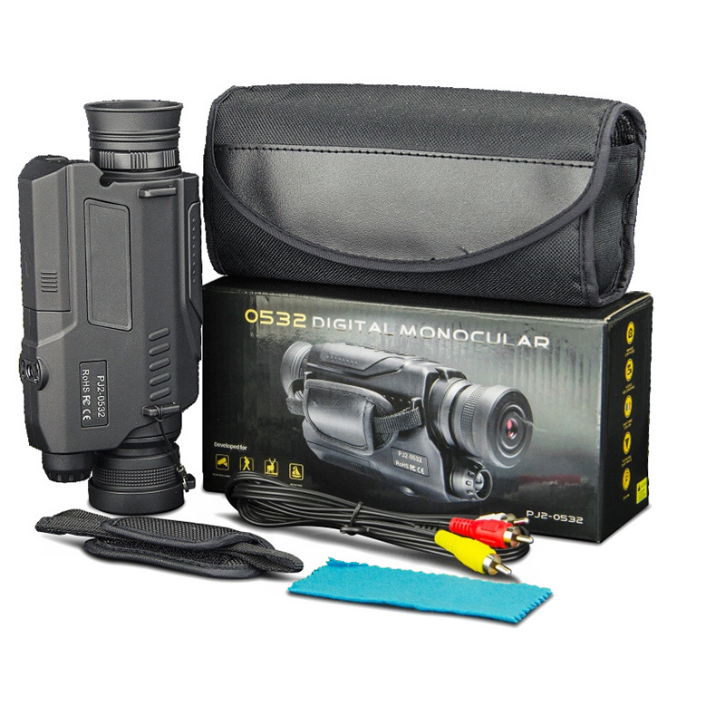 PJ2 High cylindrical laser night vision device, night vision telescope, digital infrared night photography and video recording manufacturer wholesale Specification image