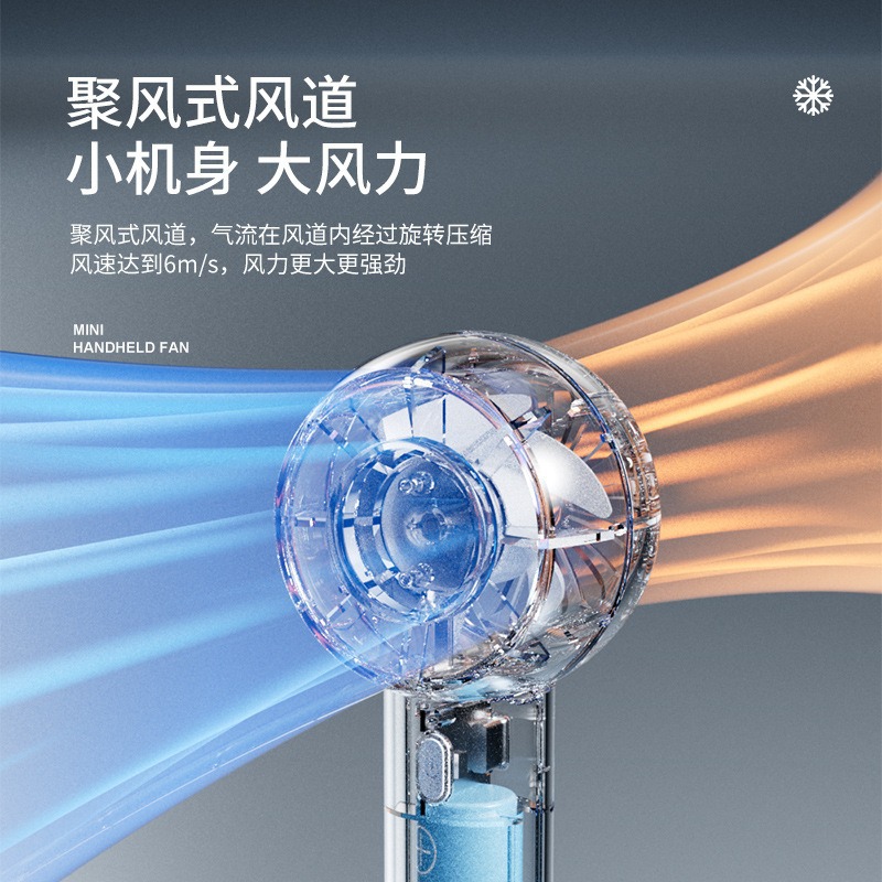 迷你手持扇实物图