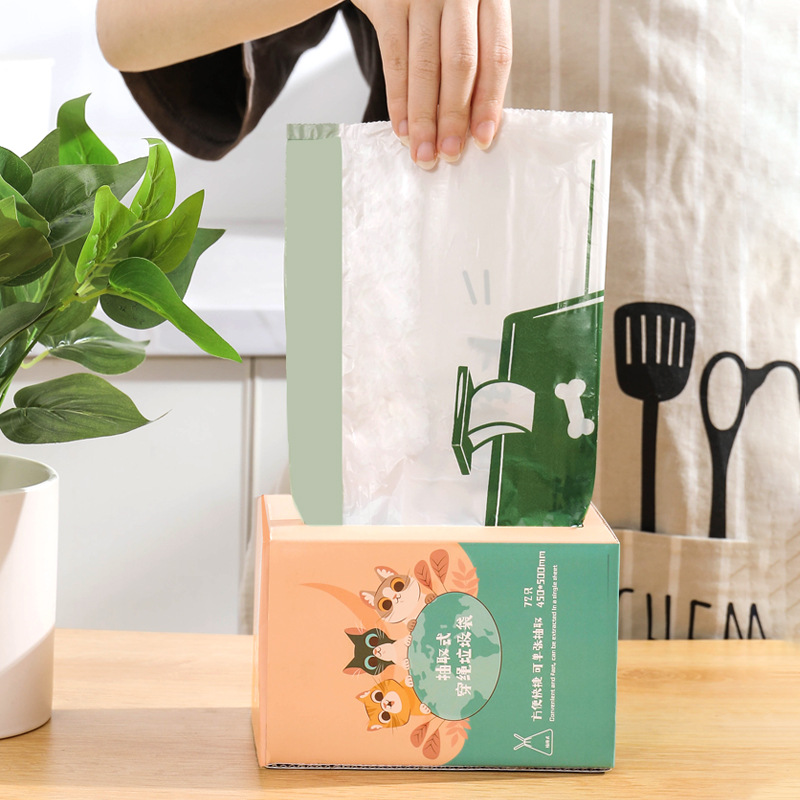 垃圾袋/新年垃圾袋/宠物垃圾袋/金源垃圾袋/垃圾袋1卷100产品图