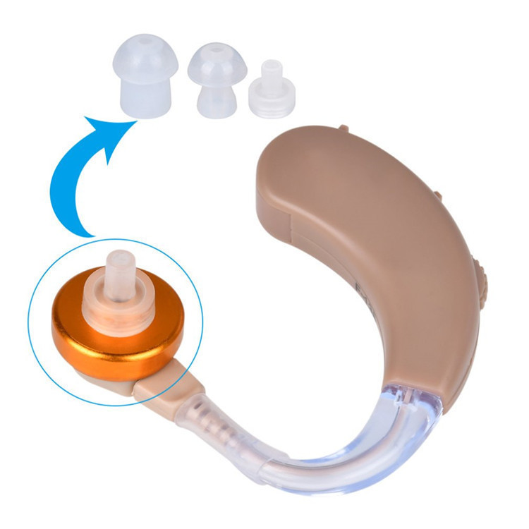 Cross-border exclusive supply of F-138 hearing AIDS, small back-ear type adjustable hearing AIDS for the elderly, mini hearing AIDS Application Scenario