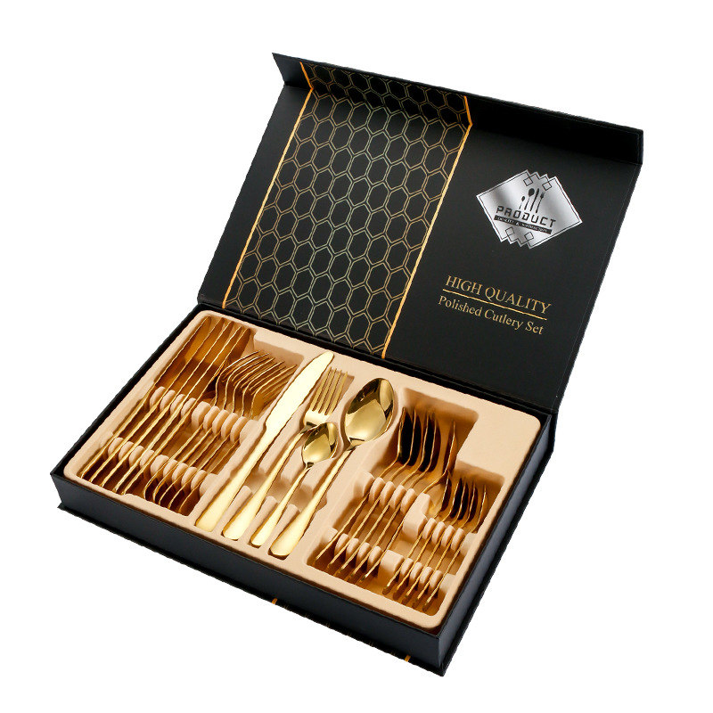 餐具/杯垫酒吧/纸盘/刀叉勺/Dinnerset白底实物图