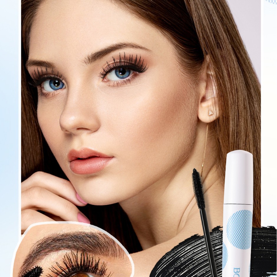 The cross-border BOB mascara is not prone to smudge, curling, and is waterproof and long-lasting details Picture